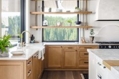 Natural Color Cabinets