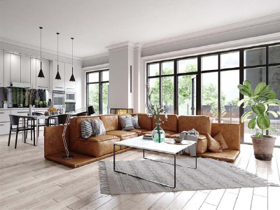 New remodeled flooring